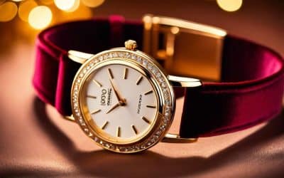 Montre en or avec bracelet pour femmes : élégance et choix exquis