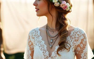 Bijoux de mariage bohème : sublimez votre jour spécial
