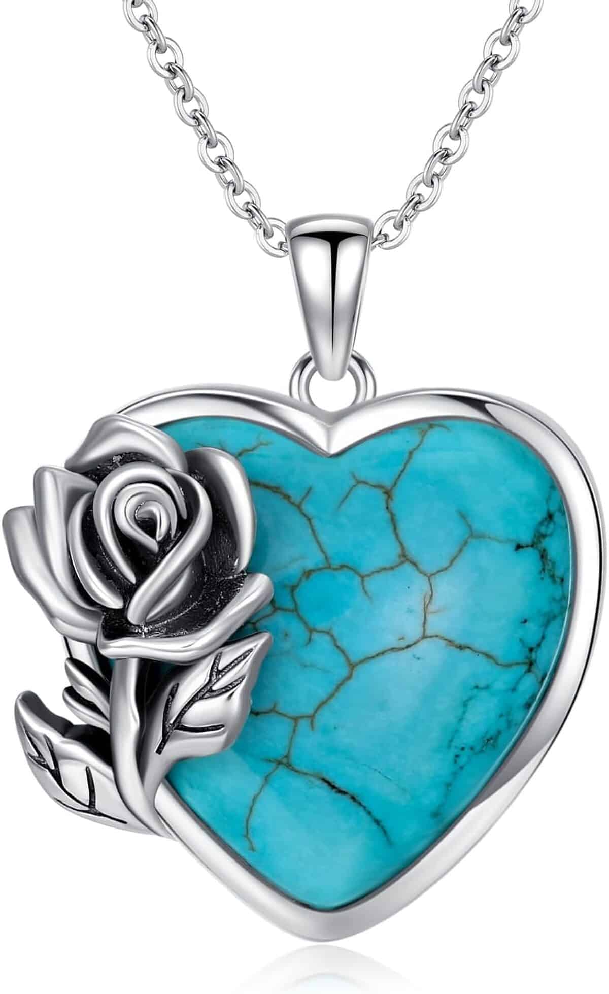 Avis sur le collier BETHZA en argent sterling et turquoise