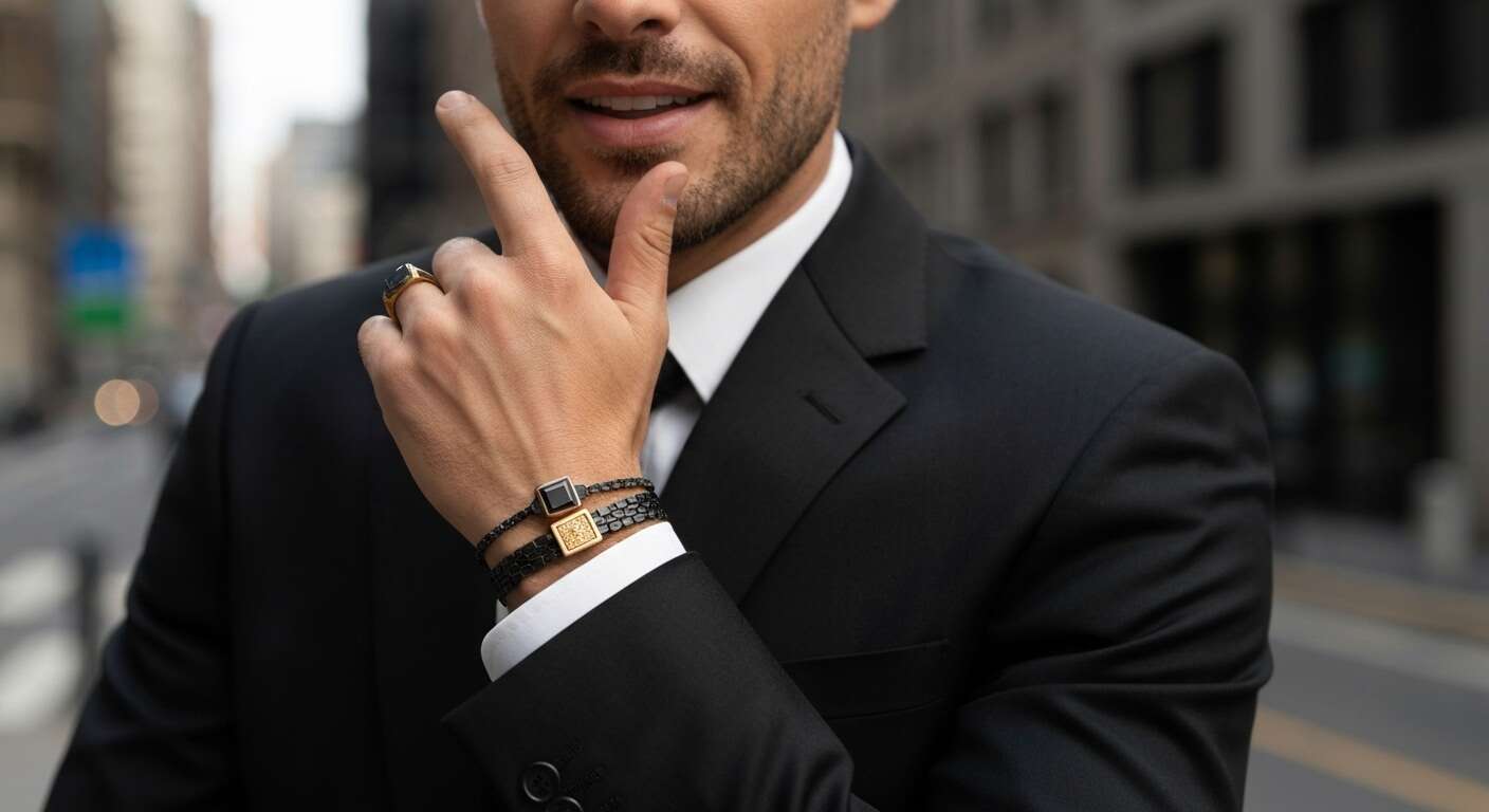 Le style audacieux des bijoux en or noir