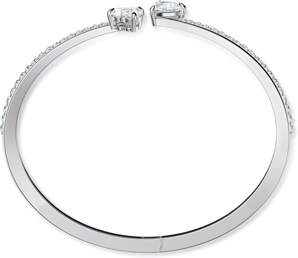 Swarovski Mesmera Collection Bangle, Heart, White