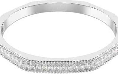 Avis sur le bracelet-jonc Matrix de Swarovski : l&rsquo;élégance octogonale