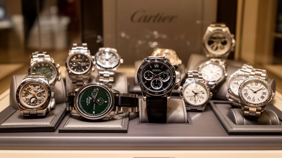L'art horloger de maisons iconiques : rolex, patek philippe, audemars piguet, cartier