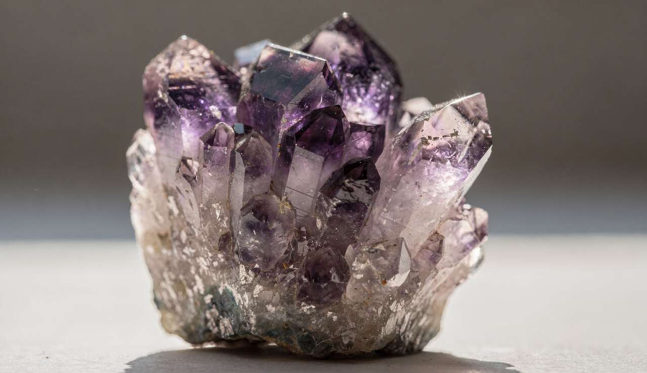 Les caract&eacute;ristiques visuelles de l'am&eacute;thyste