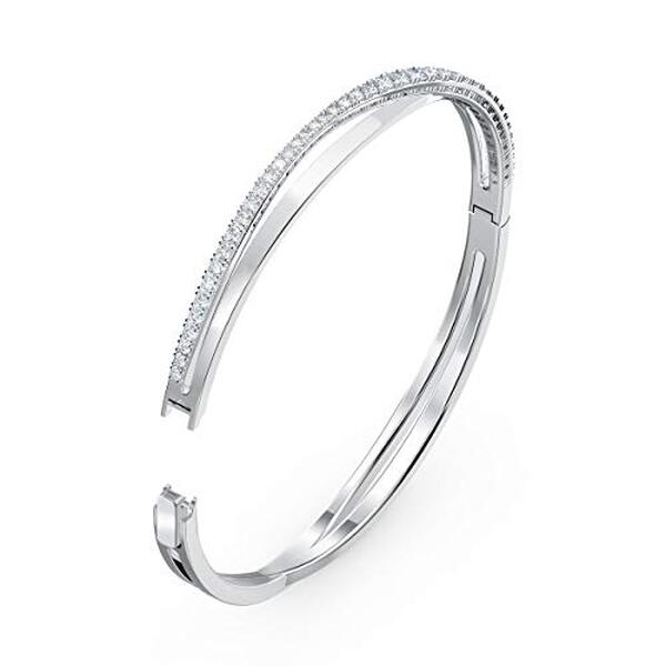 Explorez notre avis détaillé sur le bracelet Swarovski Twist et sa sophistication en métal rhodié, une touche d'élégance parfaite pour sublimer votre style.