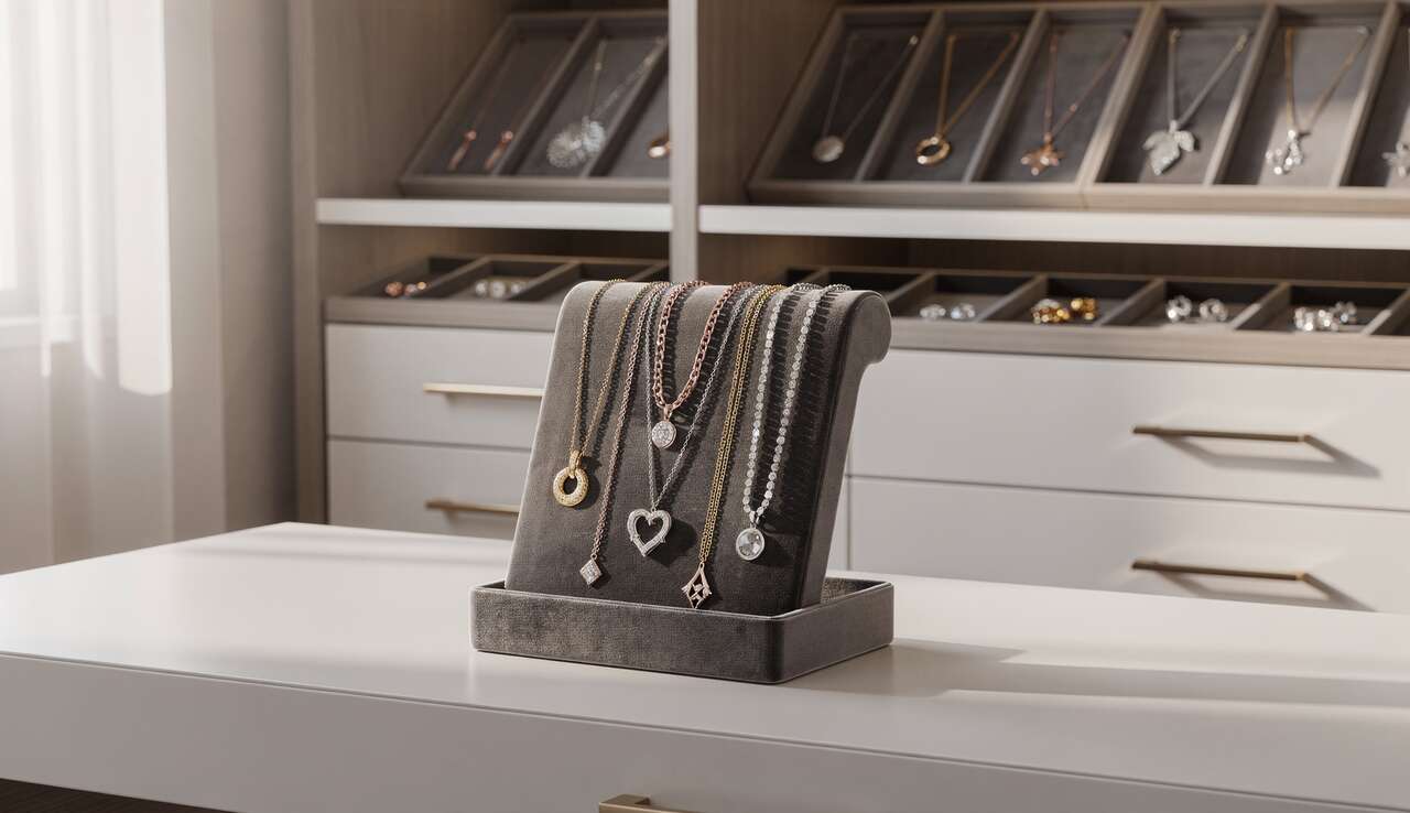 Ranger les colliers sans les ab&icirc;mer