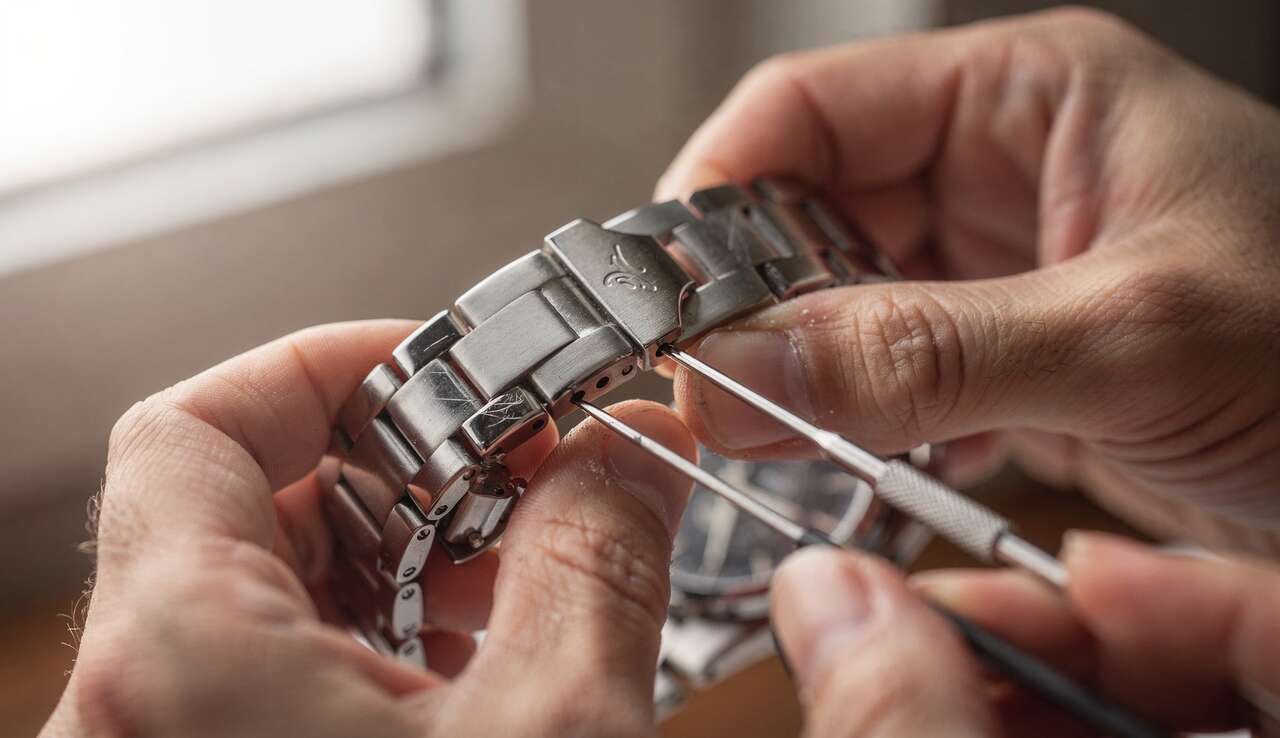 Ajuster la taille d'un bracelet en m&eacute;tal