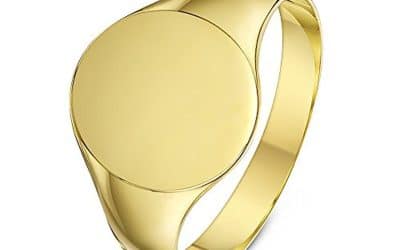 Avis sur la chevalière Theia en or jaune 9ct ovale taille 60