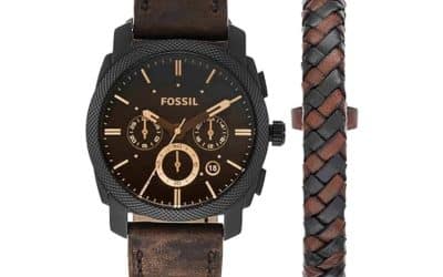 Test : montre Fossil Machine chronographe 42 mm en acier inoxydable