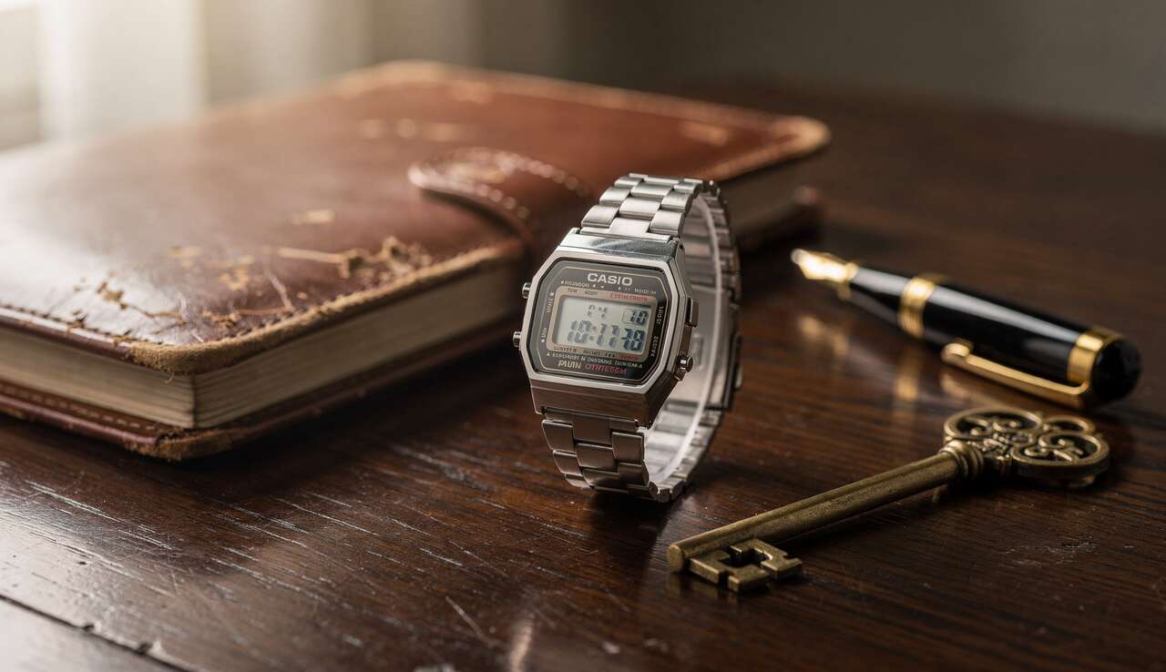 Casio vintage : &eacute;l&eacute;gance r&eacute;tro