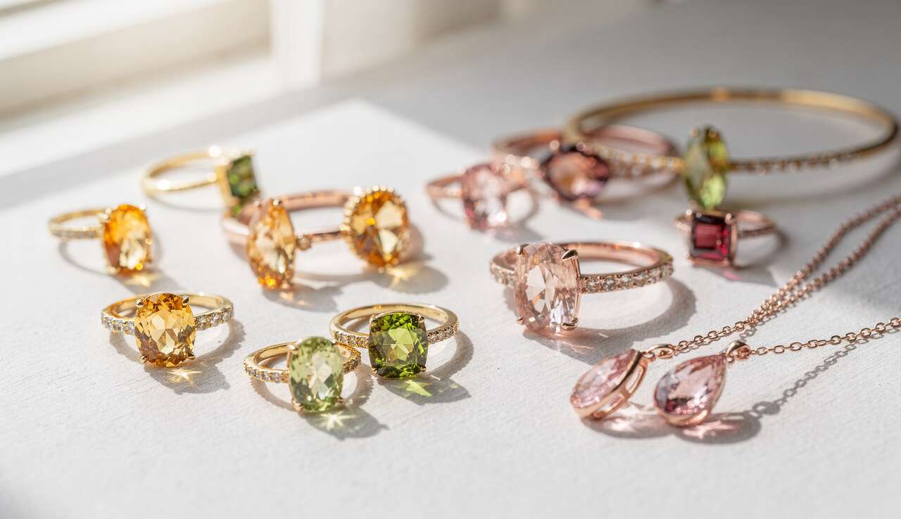 Les pierres color&eacute;es : &eacute;nergie solaire