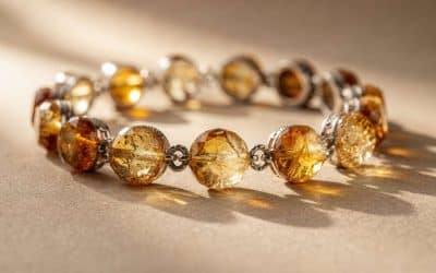 Bracelet citrine : éclat solaire au poignet