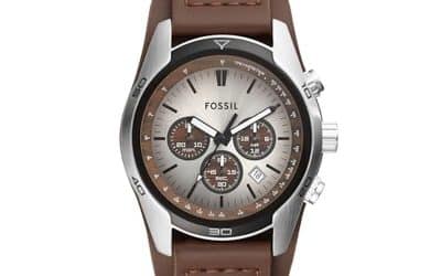 Avis sur la montre Fossil Coachman CH2565 : élégance en acier et cuir