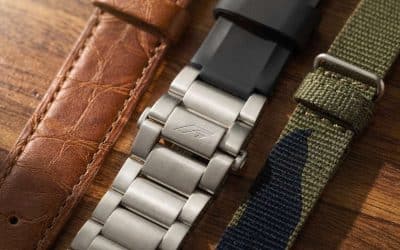 Bracelets de montre : tour d’horizon des matières principales