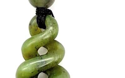 Avis : collier pendentif Pikorua en jade néphrite de 81stgeneration