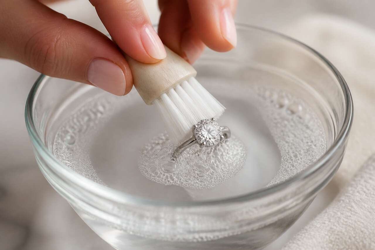 La méthode simple et sûre à la maison: eau tiède et savon doux La méthode simple et sûre à la maison: eau tiède et savon doux