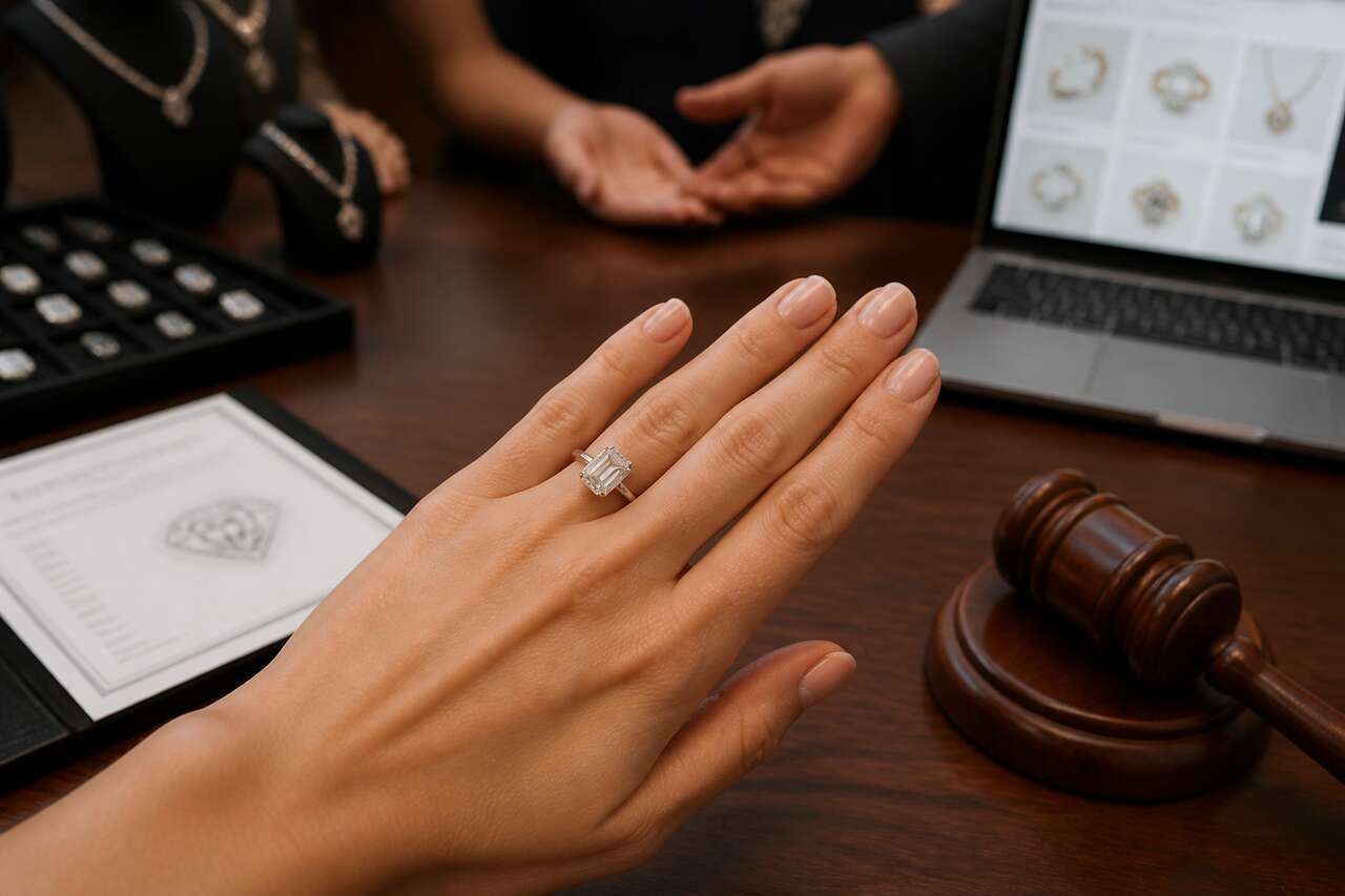 Choisir o&ugrave; vendre: diamantaire, bijoutier, commissaire-priseur, plateformes, particuliers