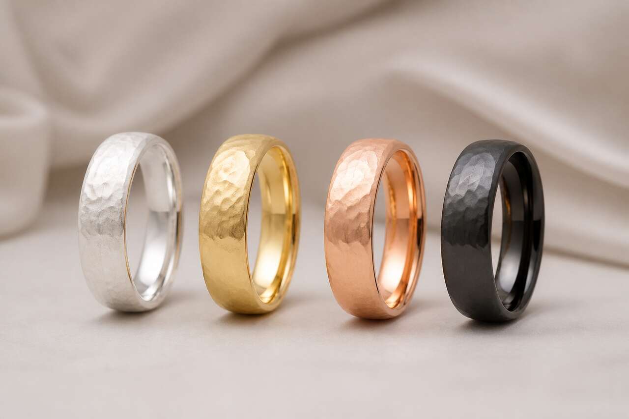 Comment choisir entre bijoux en or blanc, jaune, rose et noir ?