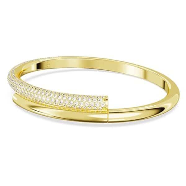 Découvrez notre avis complet sur le bracelet-jonc Dextera de Swarovski : design doré élégant, qualité et style pour sublimer votre poignet. 