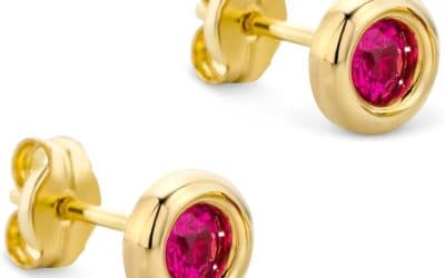 Avis : boucles d’oreilles Orovi 9 carats rubis