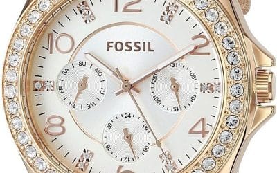 Avis sur la montre Fossil Riley or rose 38 mm
