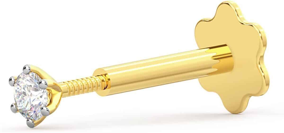 Avis sur l'anneau de nez or 14 carats EternalDia avec diamant