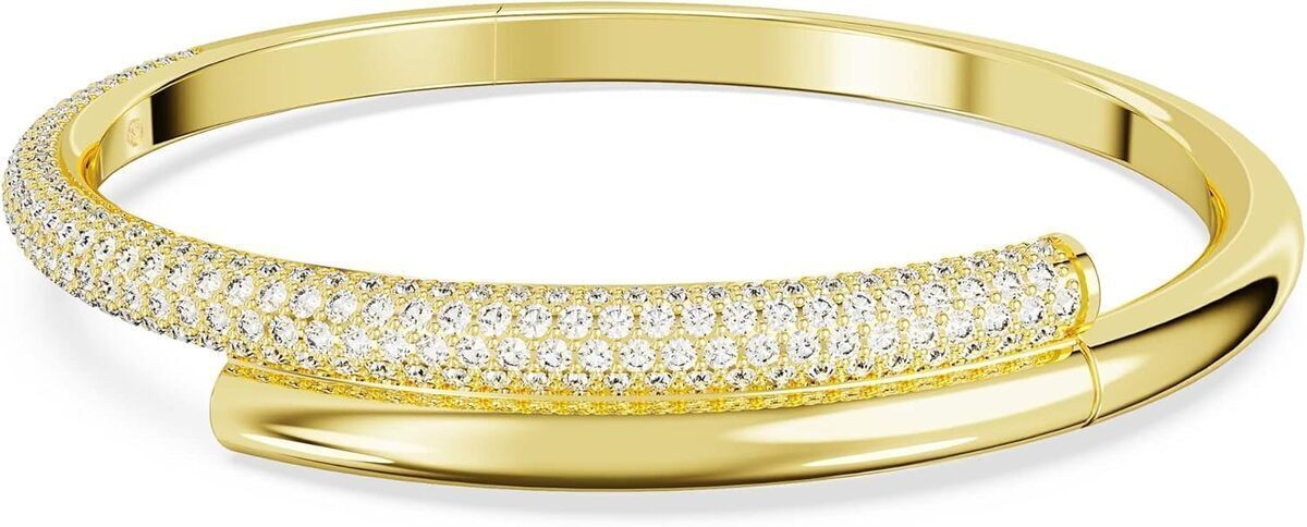 Avis : swarovski bracelet-jonc Dextera, élégance dorée