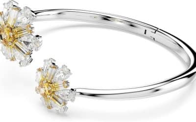 Avis Swarovski bracelet-jonc Idyllia fleur jaune