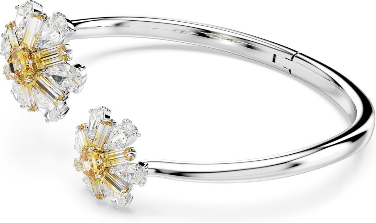 Avis Swarovski bracelet-jonc Idyllia fleur jaune