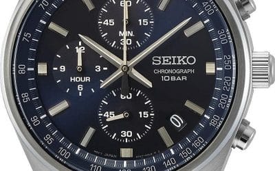 Test : montre Seiko SSB377P1 élégance et précision